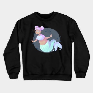 Chubby Mermaid Crewneck Sweatshirt